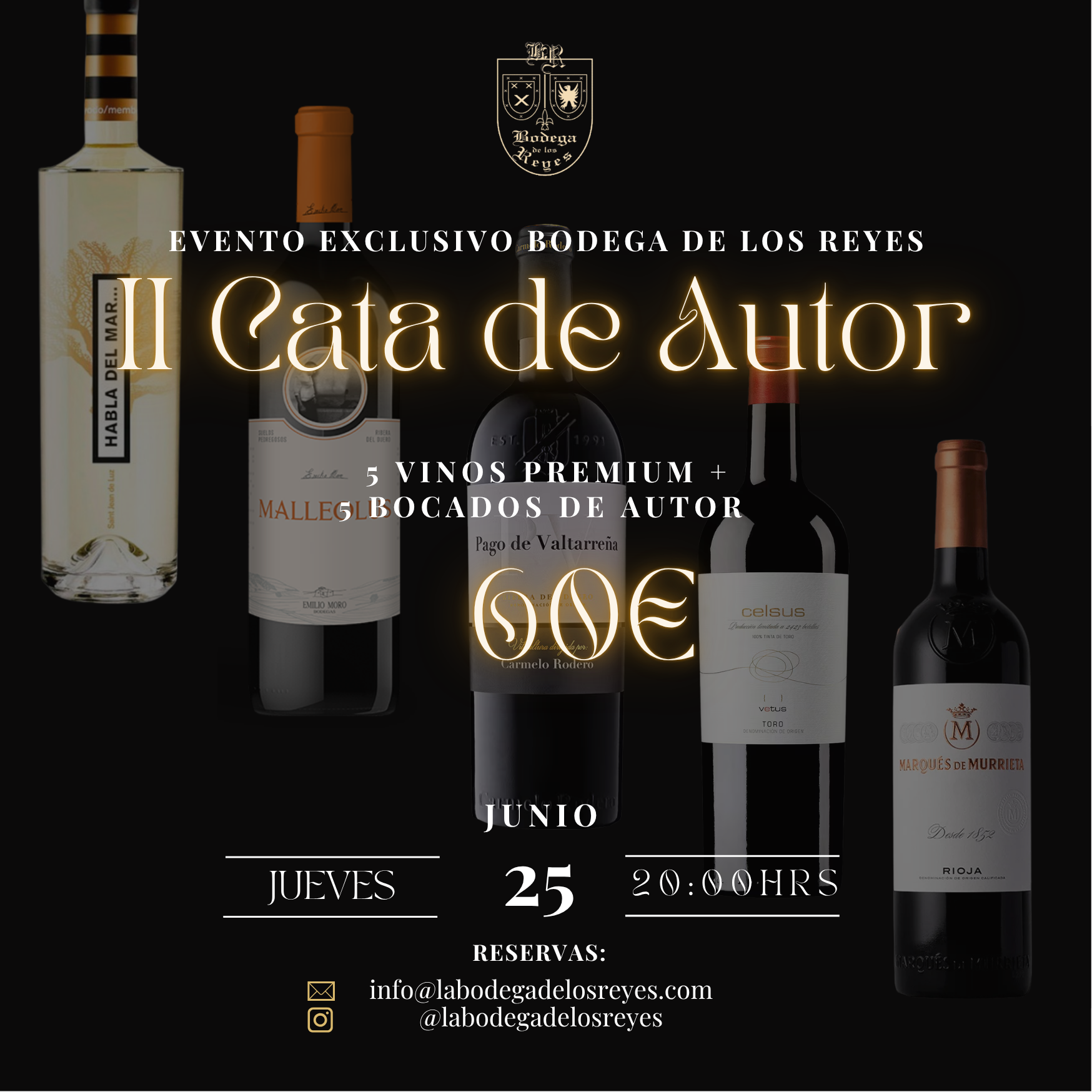 VI Cata de Autor: 25 de Junio