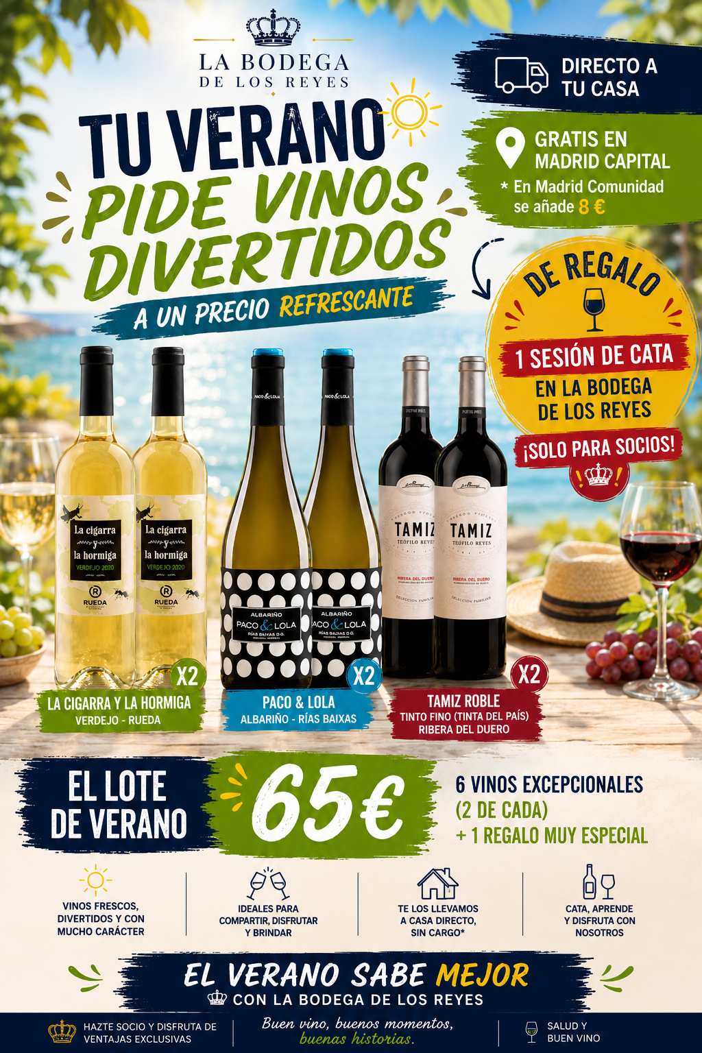 🎉 Lote Verano (Sólo Socios)
