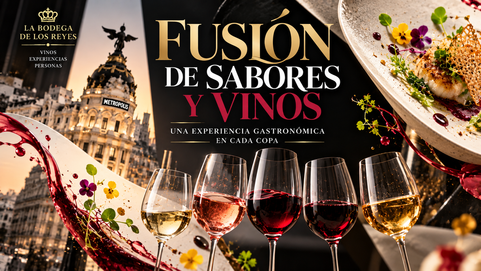 fusion de sabores y vinos